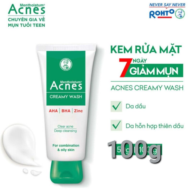 Sửa Rửa Mặt Acnes Cty Rohtomeltholatum