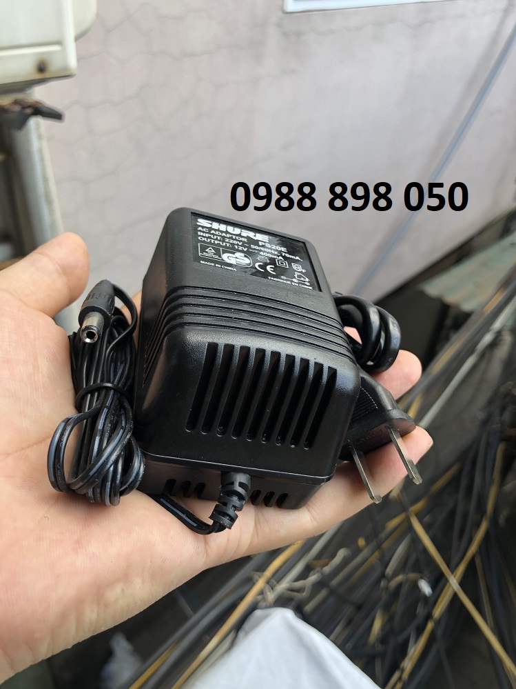 Dây nguồn shure 12vdc- 400ma