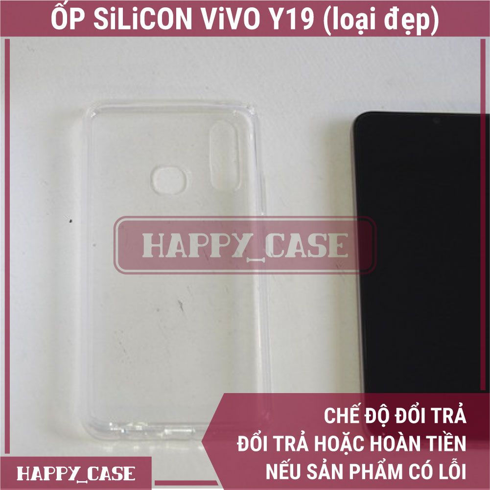 Ốp Lưng Điện Thoại ViVO Y19 (Loại Đẹp) Thin Transparent Silicon