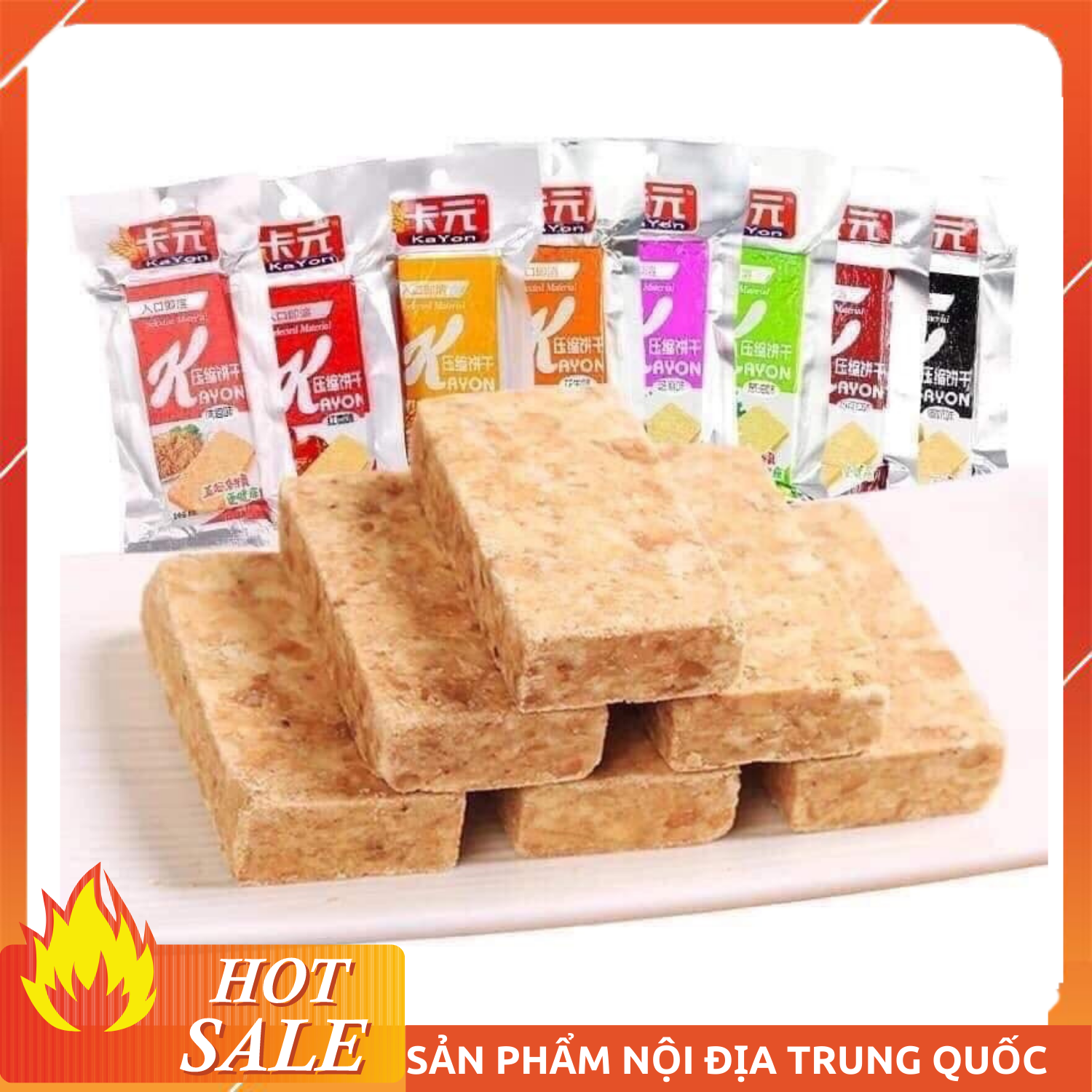 Lương Khô Kayon (Mix Các Vị) - HỘP/900g