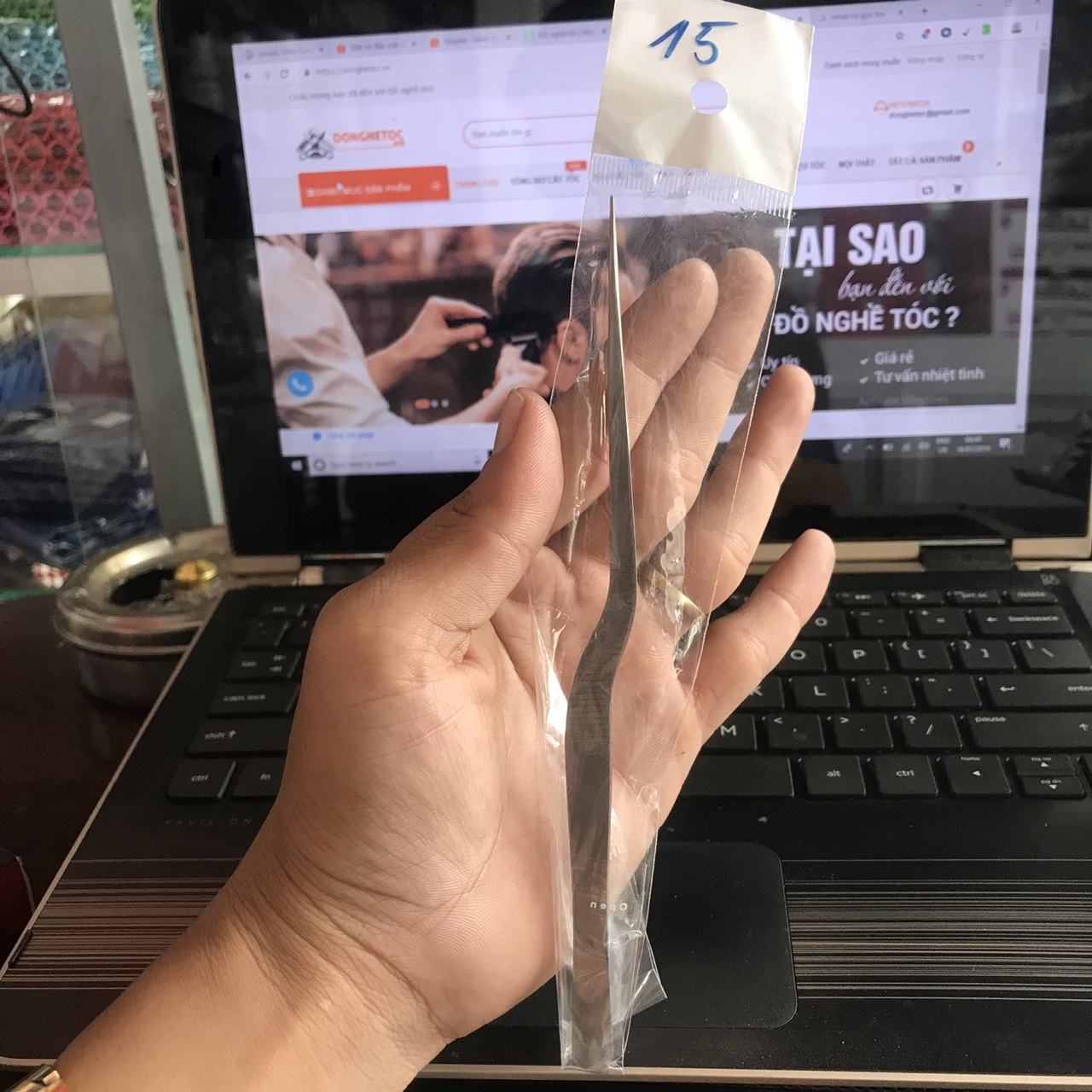 Nhíp gắp ráy tai