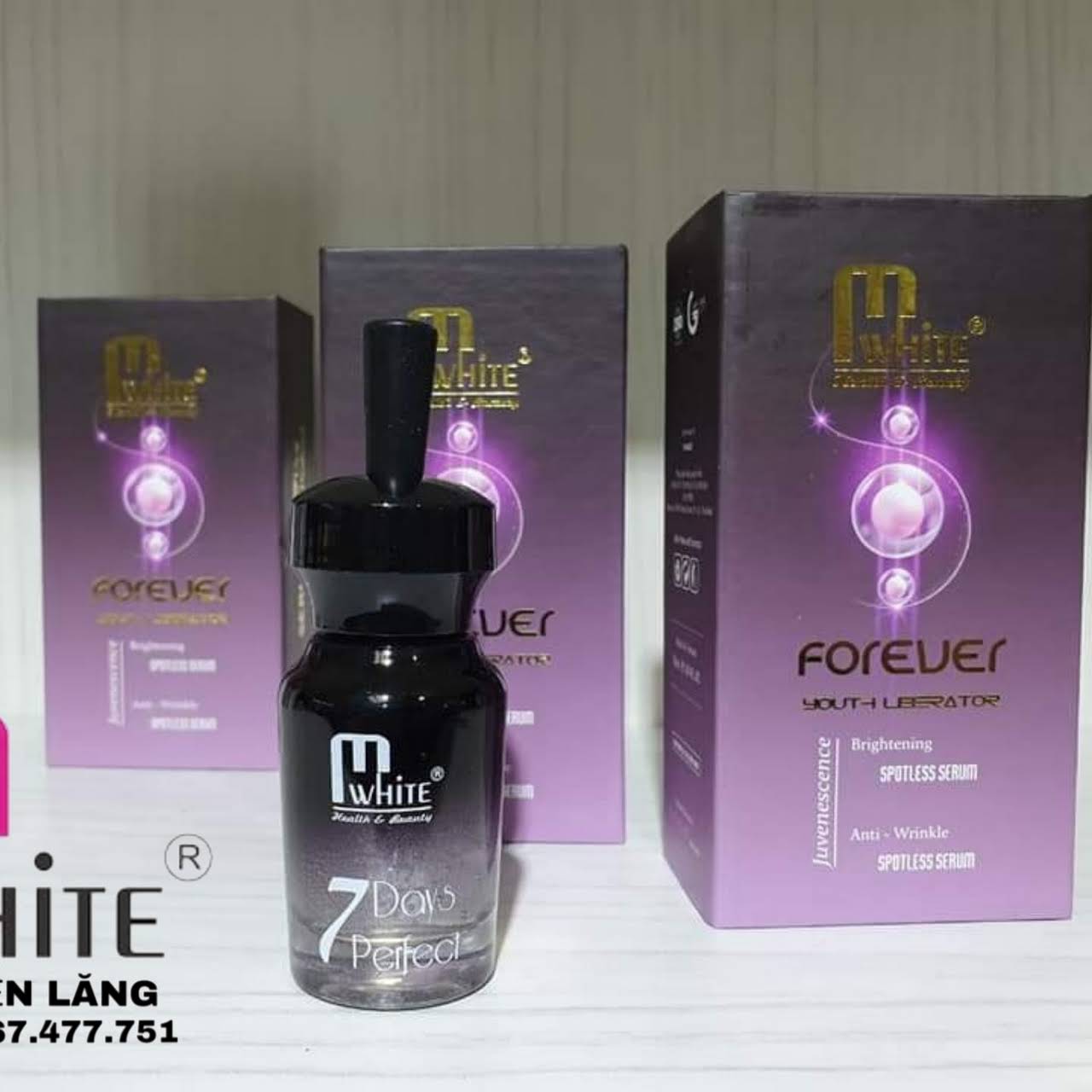 [HCM]Serum 7 day Mwhite - dưỡng da chuyên sâu