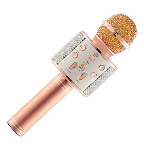 [GIẢM 30% TRONG 2 NGÀY]  MIC KARAOKE WS-858 BLUETOOTH - mic karaoke -mic bluetooth