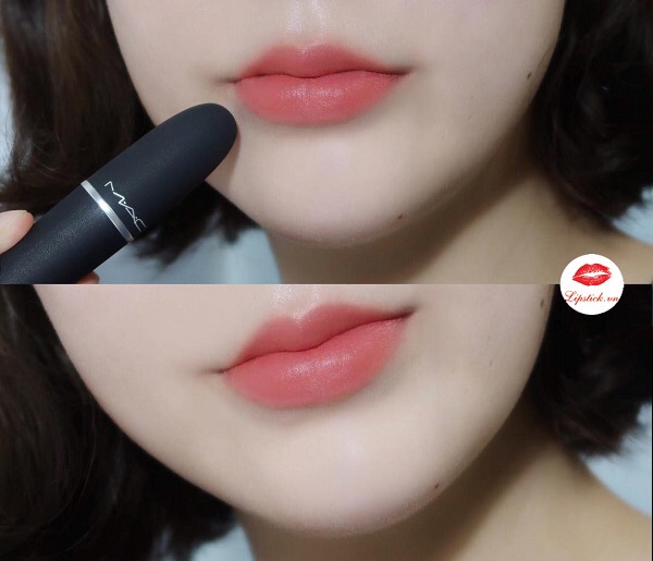 son MAC Powder Kiss Lipstick Mull It Over