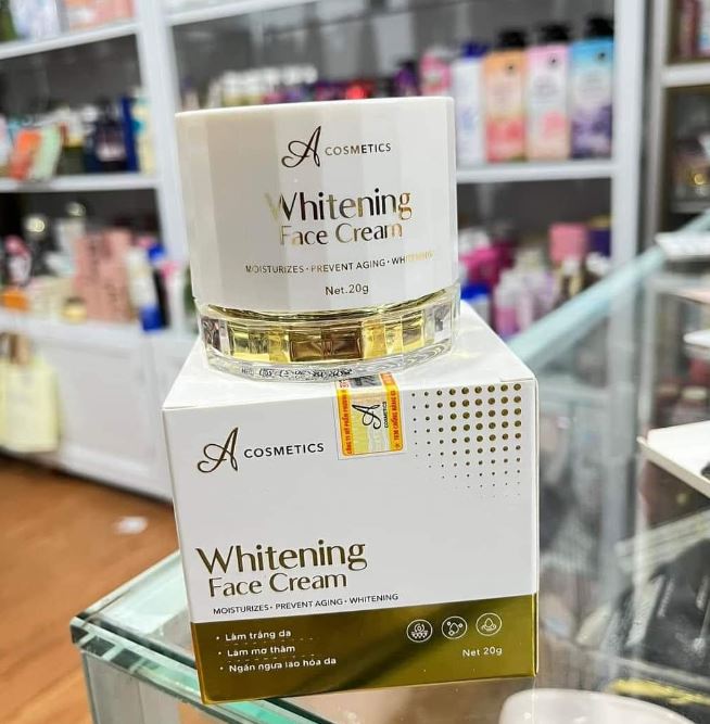 Kem face pháp whitening face cream a cosmetics