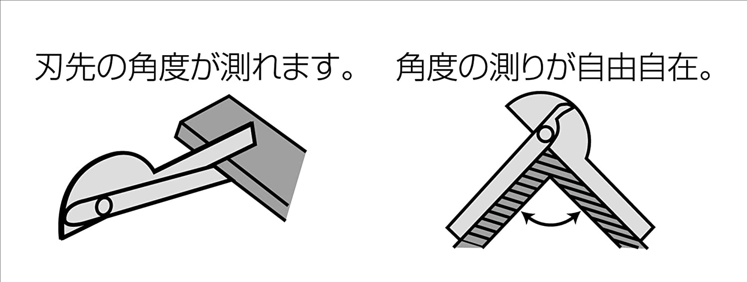 Thước đo góc 2 lá Shinwa 62490