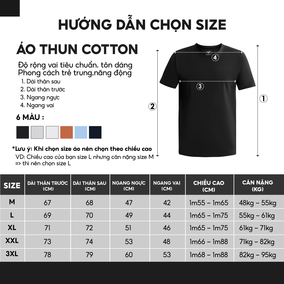 Áo Thun Nam Cổ Tròn TSIMPLE vải Cotton tay ngắn co giãn dày dặn phông trơn basic nhiều màu