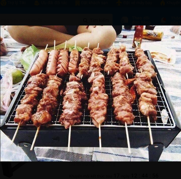 Bếp Nướng Than Hoa, Than Củi Vuông - Bbq Cao Cấp