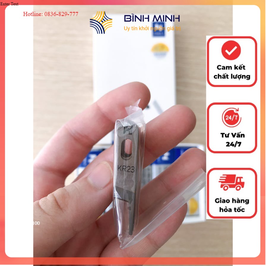 Kr23, kr35 dao trên, dao dưới máy vắt sổ sirubar