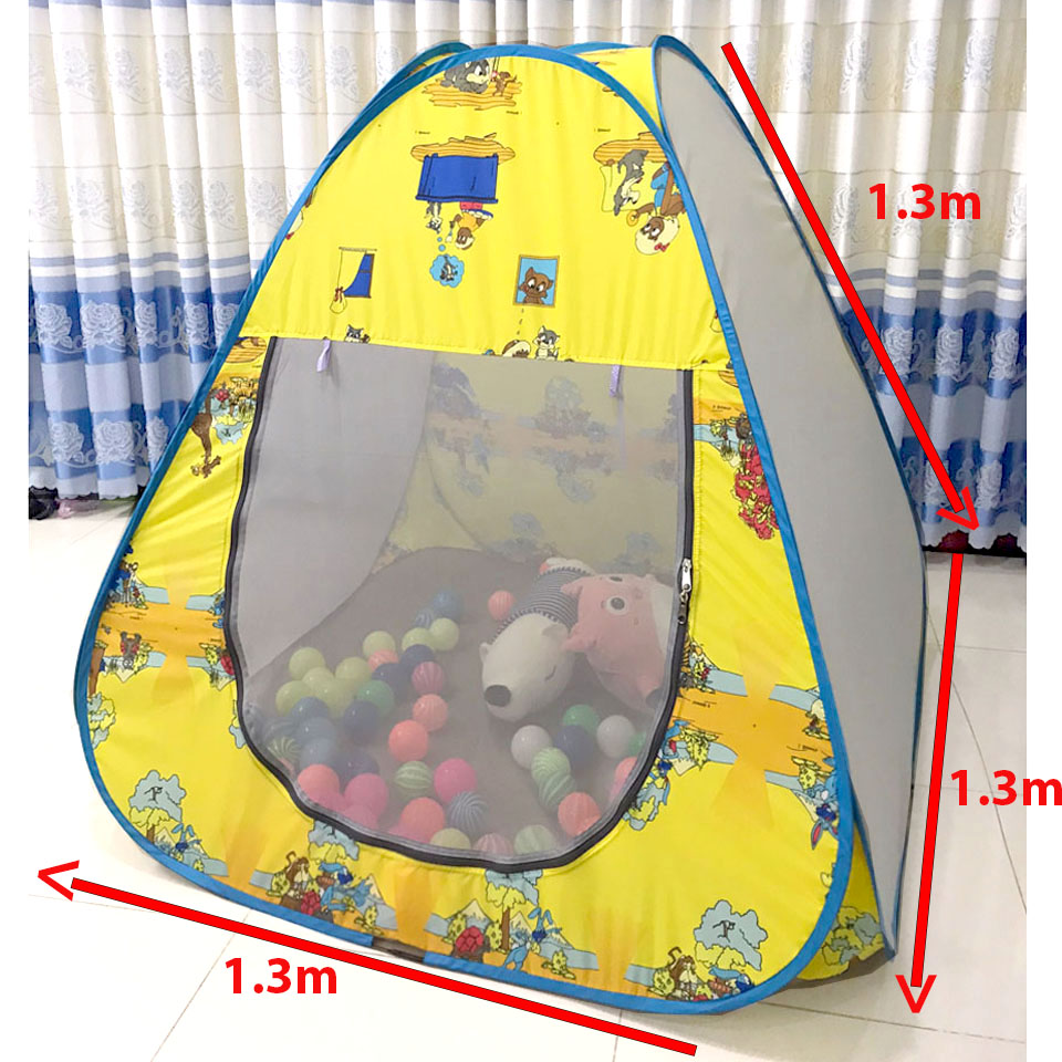 Lều Trẻ Em,Lều Cho Bé Chơi,Ngủ(1.3x1.3x1.3m)