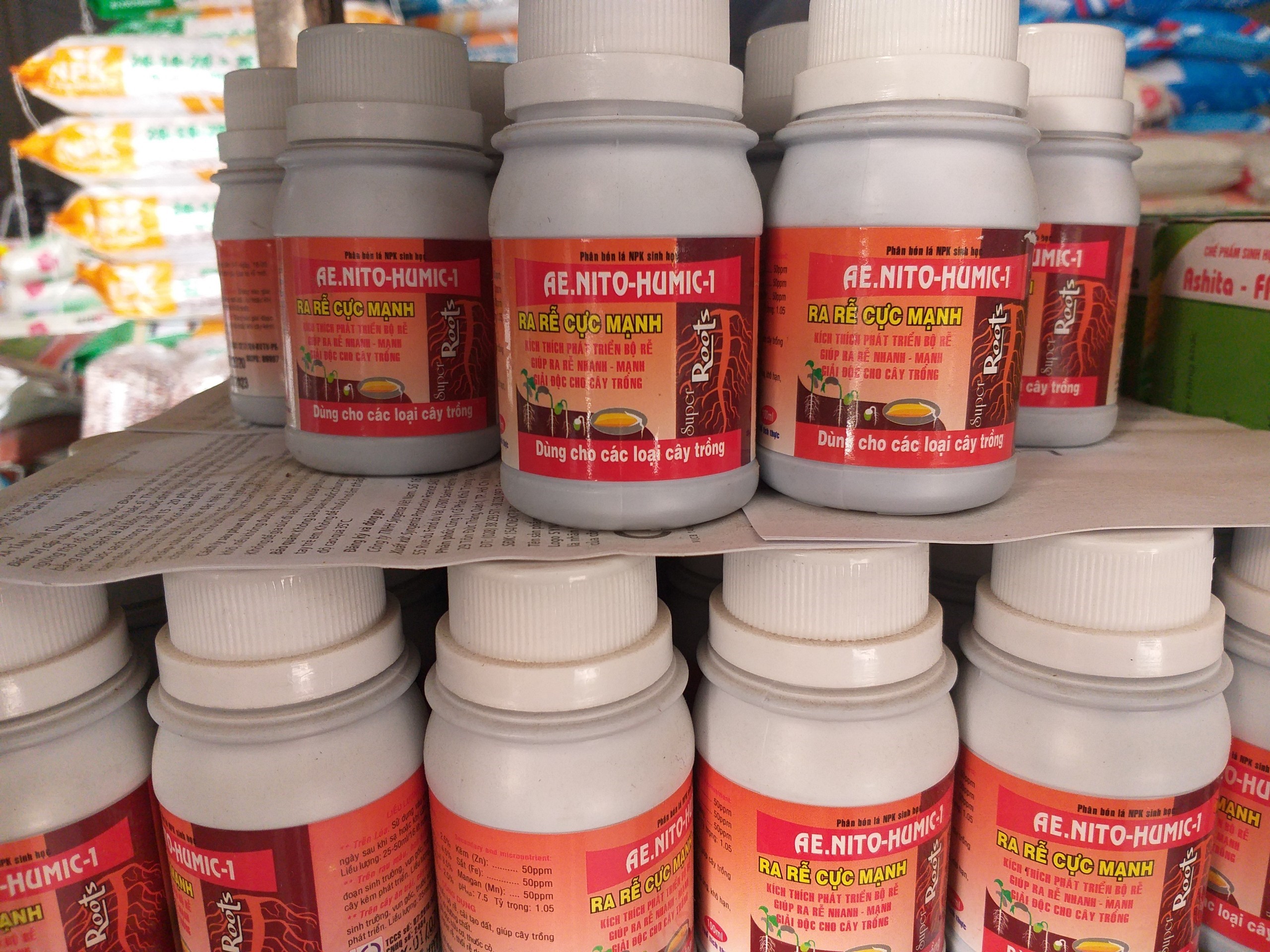Phân bón lá NPK sinh học AE.NITO - HUMIC