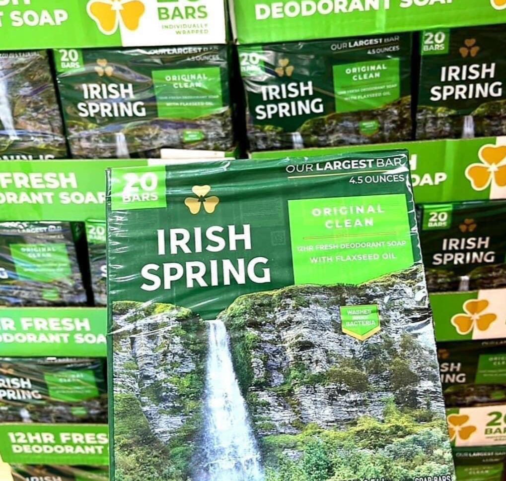 Combo 20 xà phòng cục Irish Spring Original (113g)