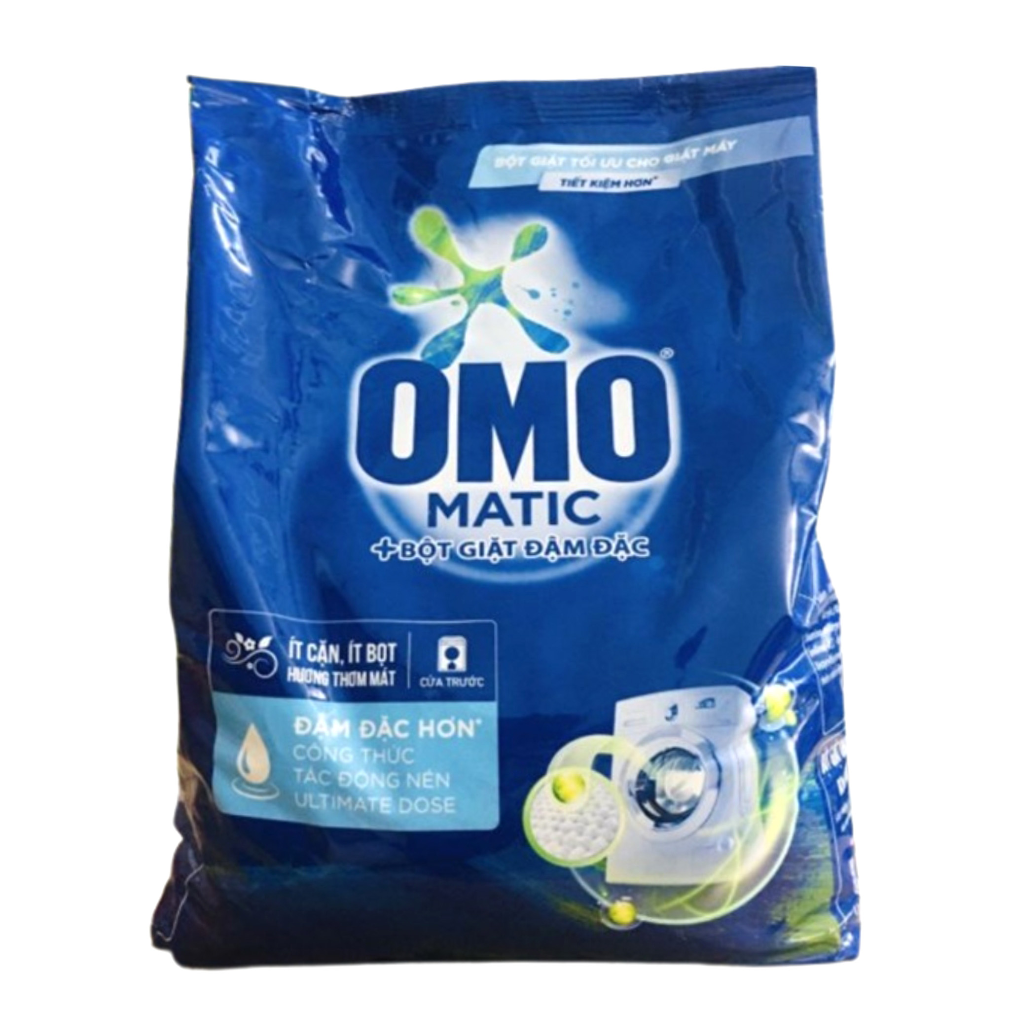 Bột giặt omo matic cho máy giặt cửa trước túi 5,7kg
