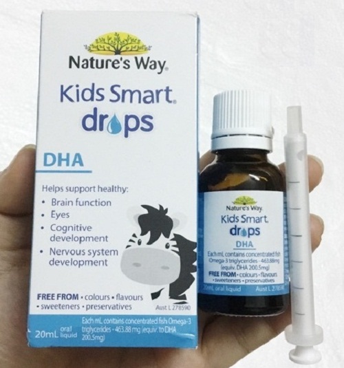 DHA Dạng Giọt Nature’s Way Kids Smart Drops Úc