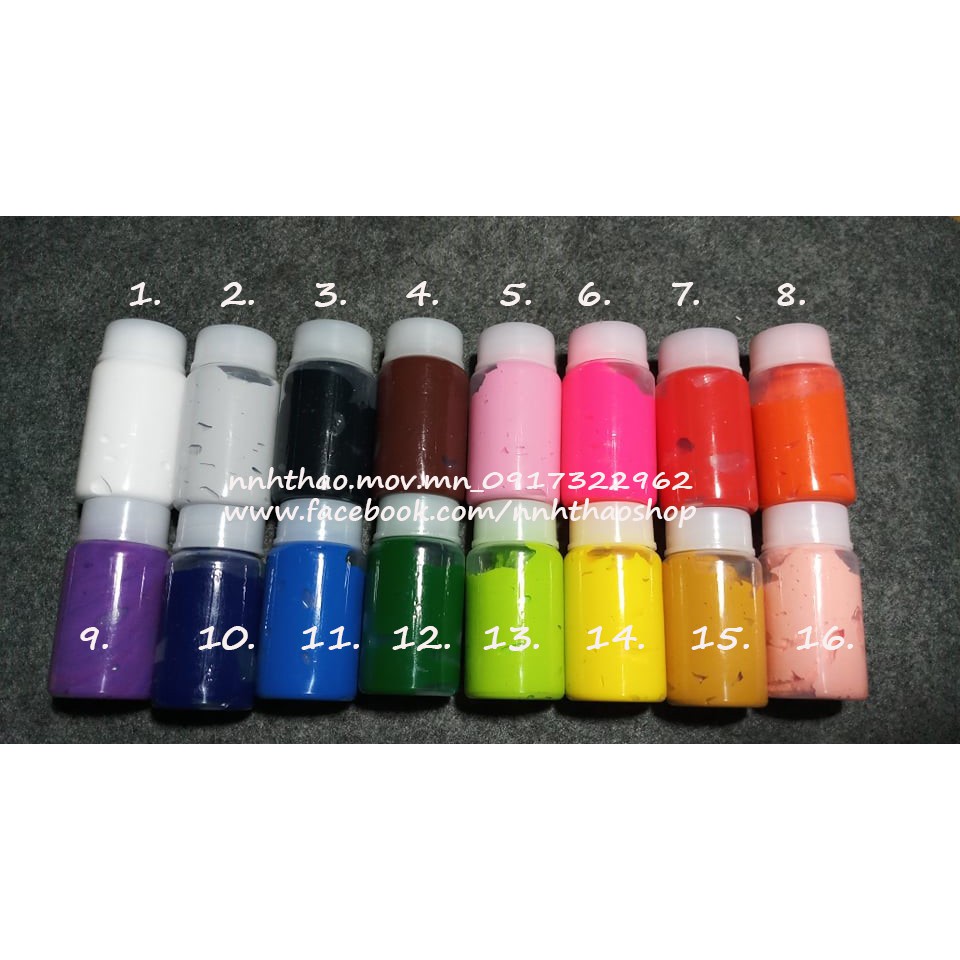 Màu Acrylic Lọ 30Ml