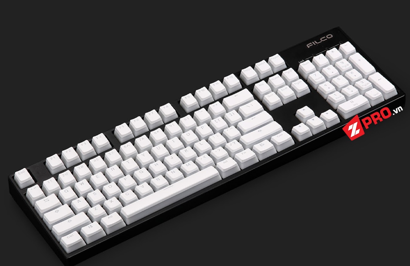 Keycap PBT Pudding Trắng