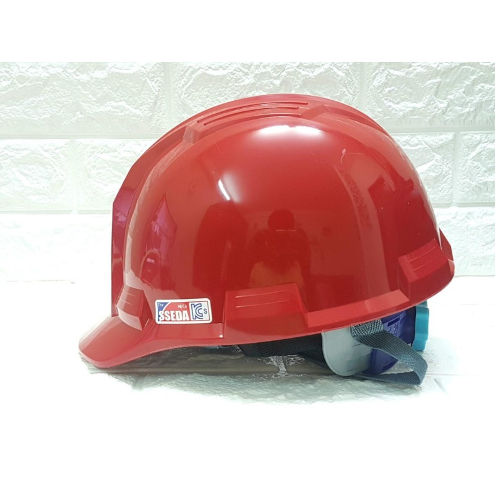 nón bảo hộ lao động SSEDA 04 hàn quốc chống va đập/ mũ bảo hộ lao động SSEDA 04 hàn quốc chống va đập màu đỏ