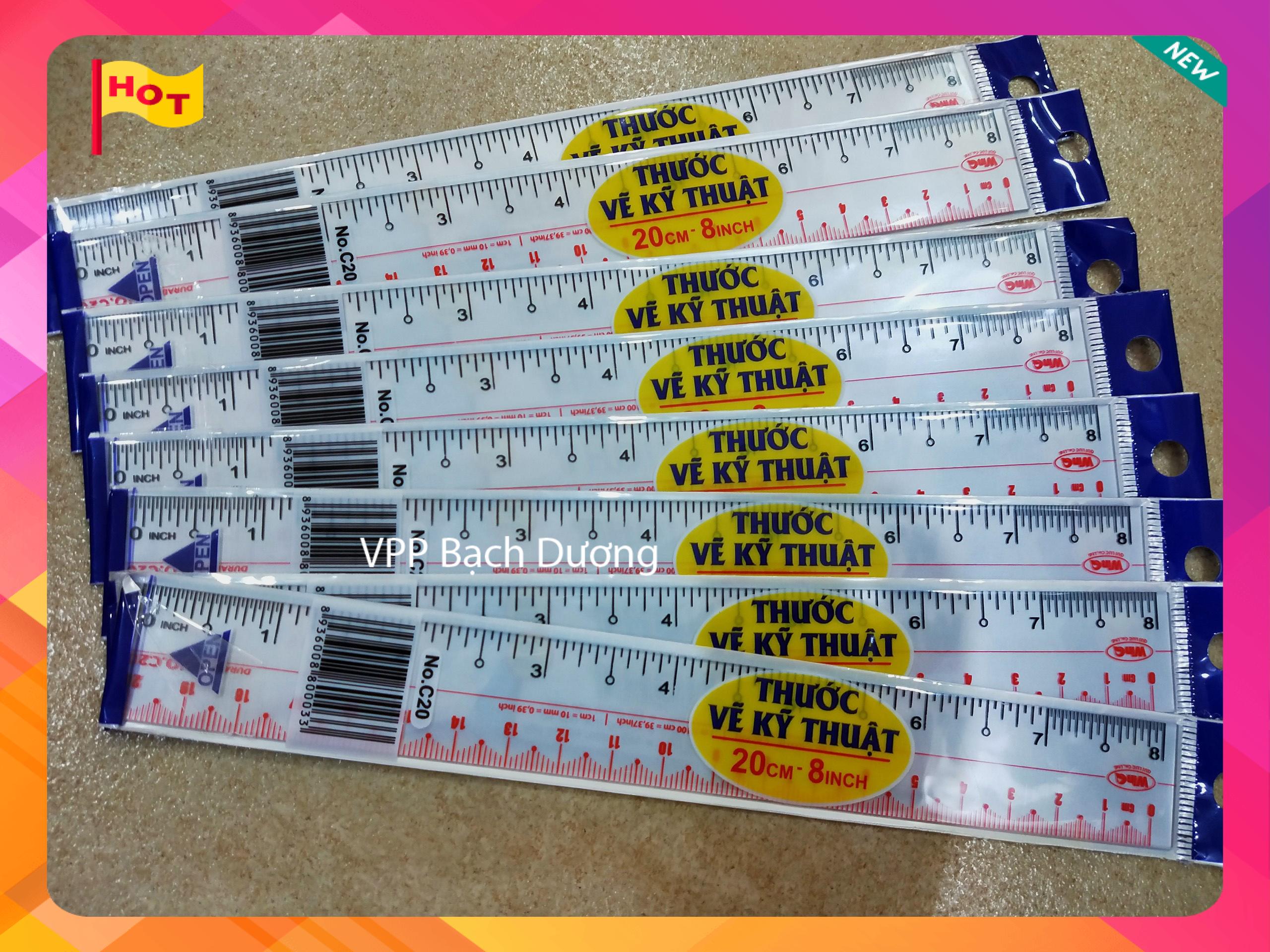 Thước winq 20cm - cây