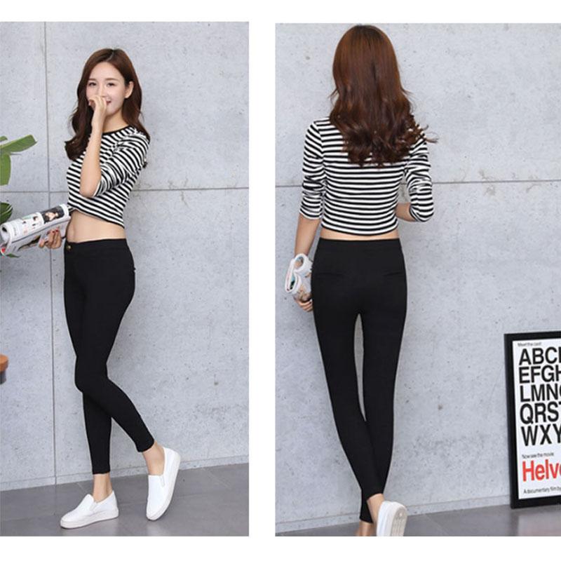 Quần Legging nữ 4 túi chất dày dặn mềm mịn co dãn tốt