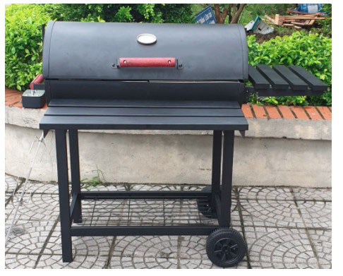 Bếp nướng landmann bbq05 - đen có mô tơ xoay