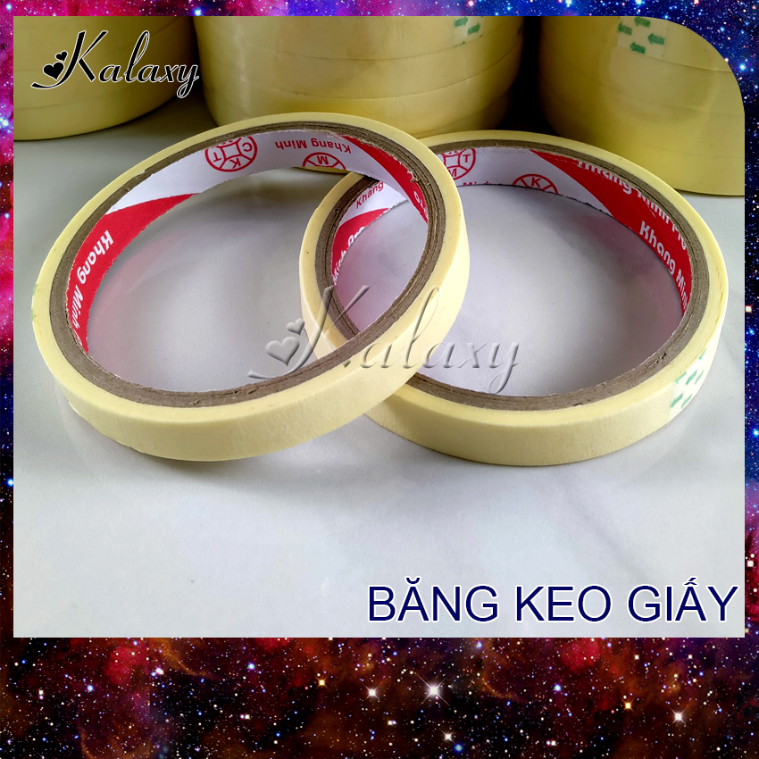 [GIARE] Băng keo giấy dán giấy vẽ, chặn màu vẽ