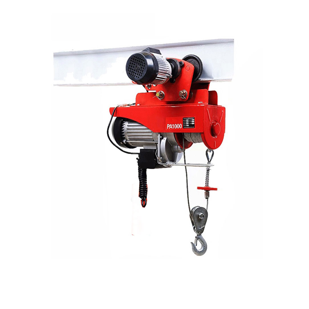 Bộ Tời Điện Kèm Rùa ABG PA1000 (500/1000Kg) 12 Mét Giúp Máy Tời Treo Nâng Hạ Vật Nặng Dễ Dàng Trong Nhà Xưởng Công Nghiệp Và Đời Sống, Nâng Kéo Linh Hoạt, Hiệu Quả Cao – Hàng Chính Hãng