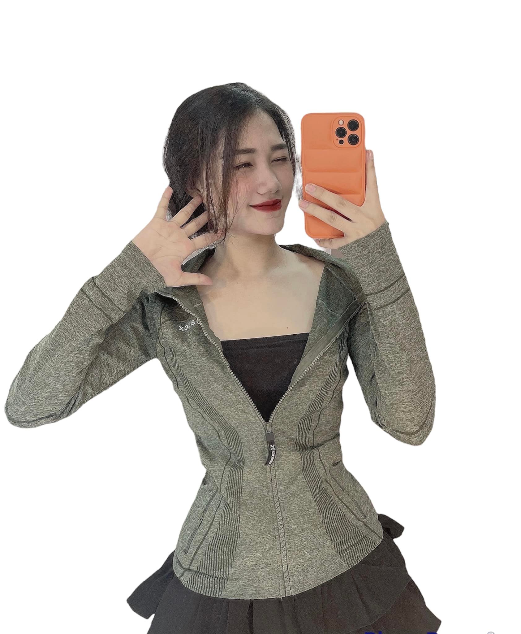 Aó khoác isoblox quảng châu cao cấp body ôm dáng
