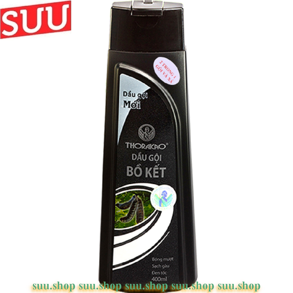 Dầu gội,xả Thorakao Bồ kết 400ml 2in1