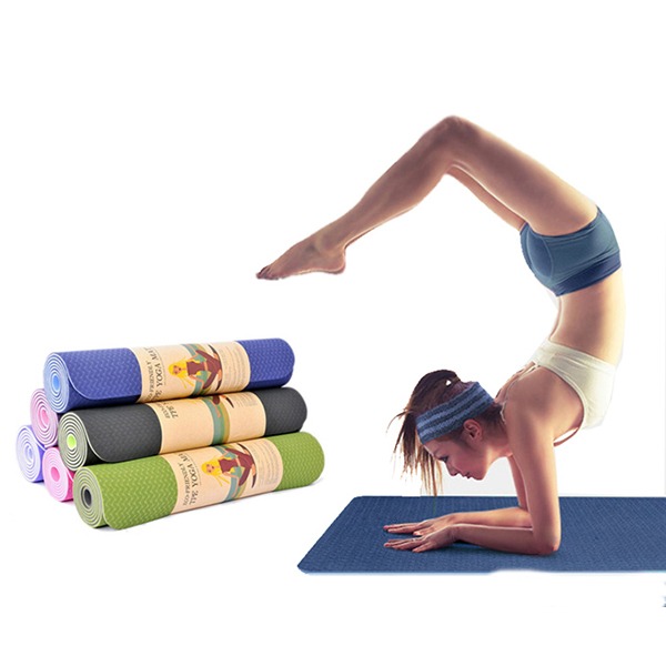 Thảm Tập Yoga TPE 2 Lớp 6mm