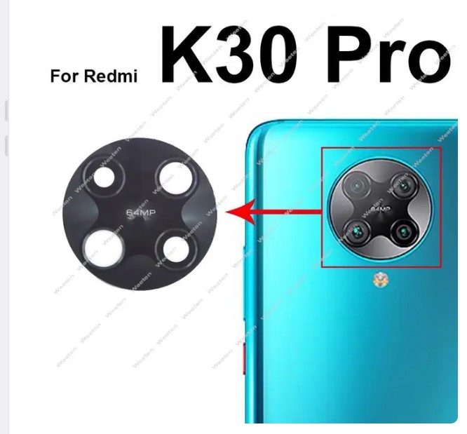 Kính camera sau Xiaomi Redmi Note 7 Pro Note 8 Pro Note 9S Note 10 Pro Note 11 Pro K20 K30 Pro K40 Pro Mi10T Mi11T