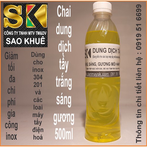 Dung dịch tẩy mối hàn inox