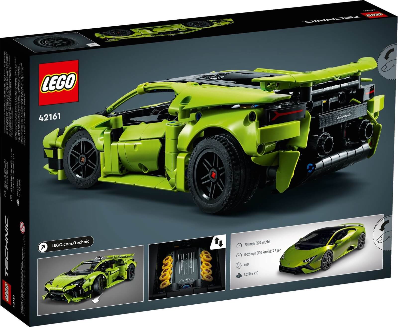 LEGO Technic 42161 Siêu xe Lamborghini Huracán Tecnica