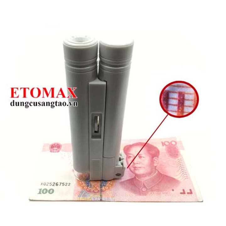 Kính lúp 100X có thước đo