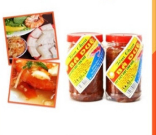 Tôm chua(tôm Nõn bỏ đầu) BÀ DUỆ 400G Đặc sản Huế