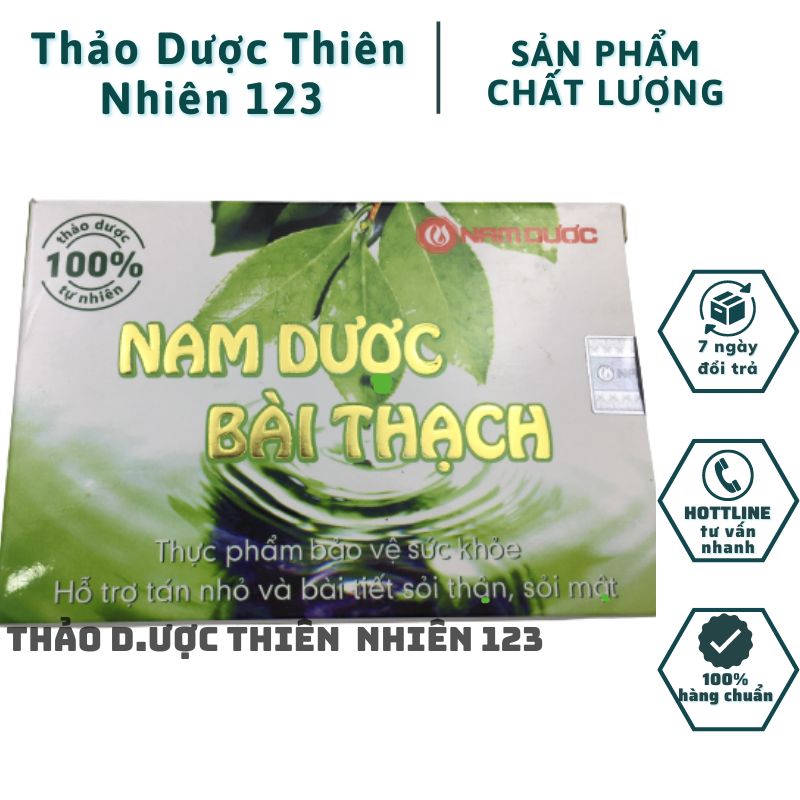 NAM D.ƯỢC BÀI THẠCH 60 VIÊN – HỖ TRỢ SỎI TH.ẬN