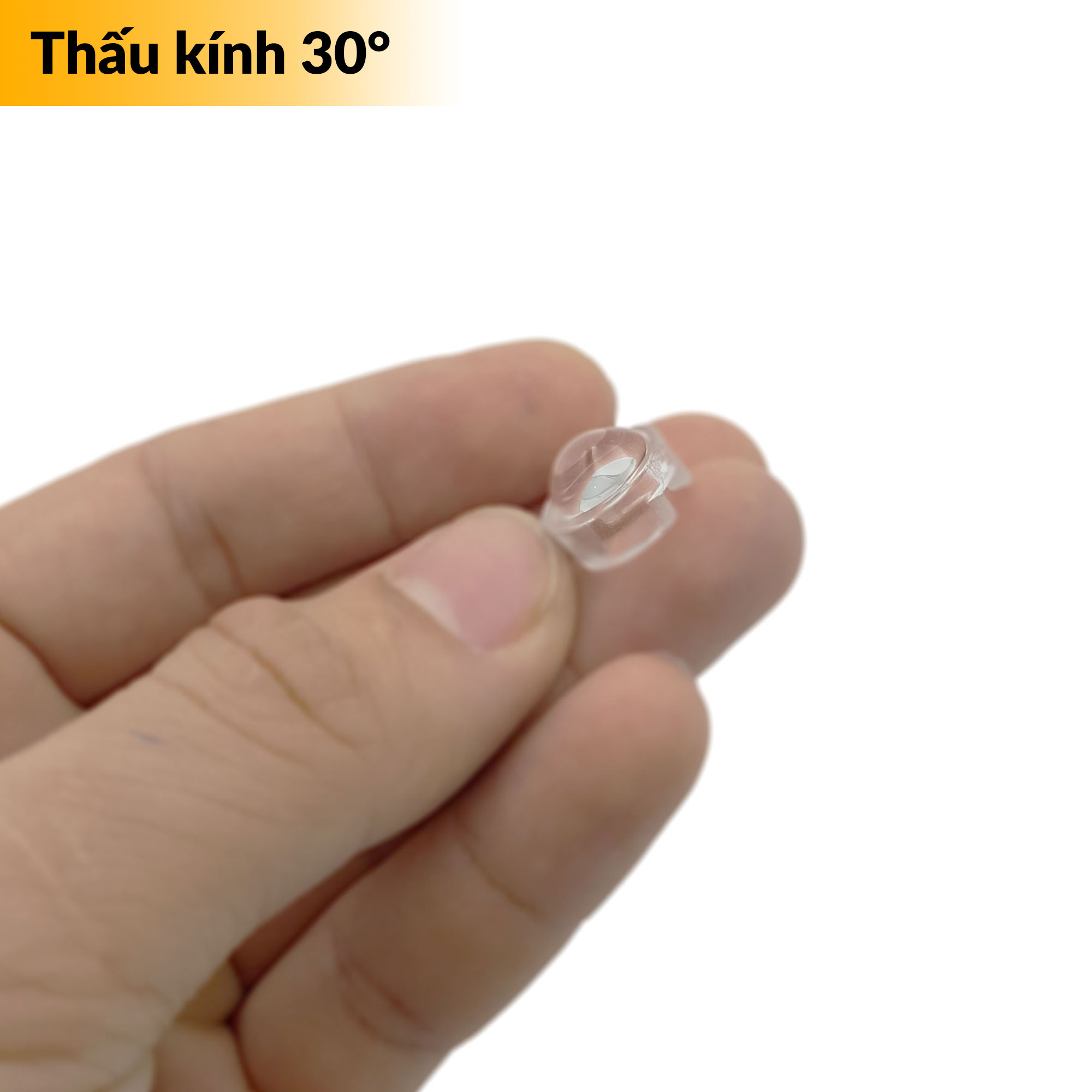 Thấu kính | choá đèn led 1W 3W acrylic trong suốt