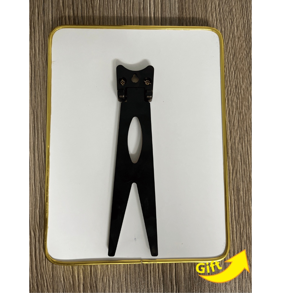 [Quà Tặng] Tranh Tráng Gương Để Bàn Chữ Thư Pháp Random (kt 15x21cm)