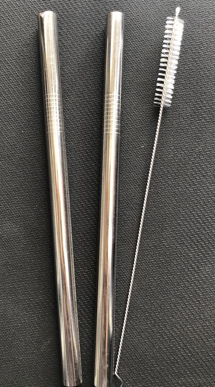 Combo 2 cây: ống hút inox uống trà sữa
