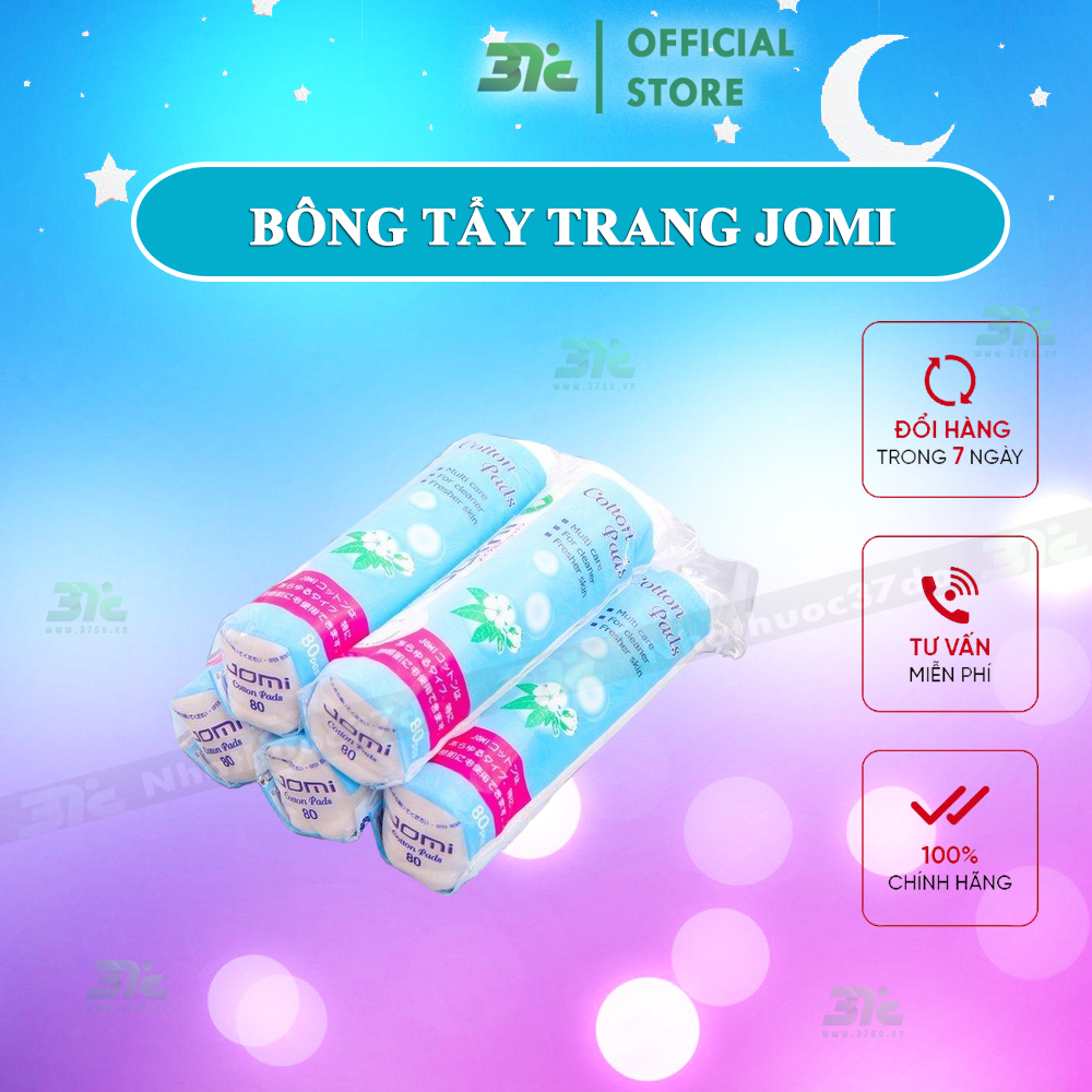 Bông Tẩy Trang Jomi - Nhật Bản