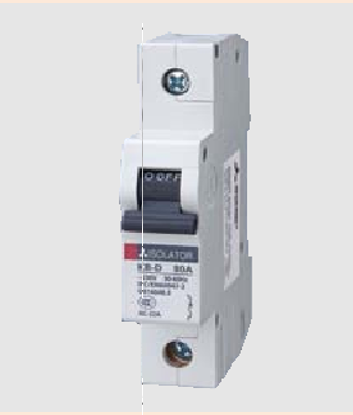 Mitsubishi mcb automatic circuit breaker bh-d6- 1p/10a, 13a, 16a, 20a, 25a, 32a