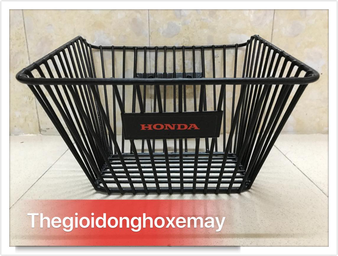 Rổ đen xe Honda Wave RS, Wave Alpha mới, Wave lớn sọc đứng