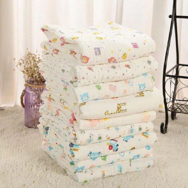 Khăn tắm cho trẻ,khăn aden sợi tre loại lớn
