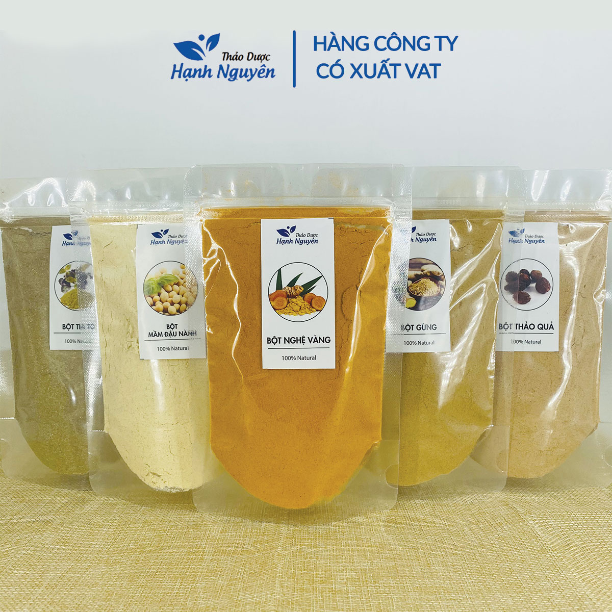 Bột rửa mặt, đắp mặt trắng da Yujisan 1kg (Công thức cổ, ngọc trúc, y dĩ, bạch chỉ, bạch truật, đậu xanh)