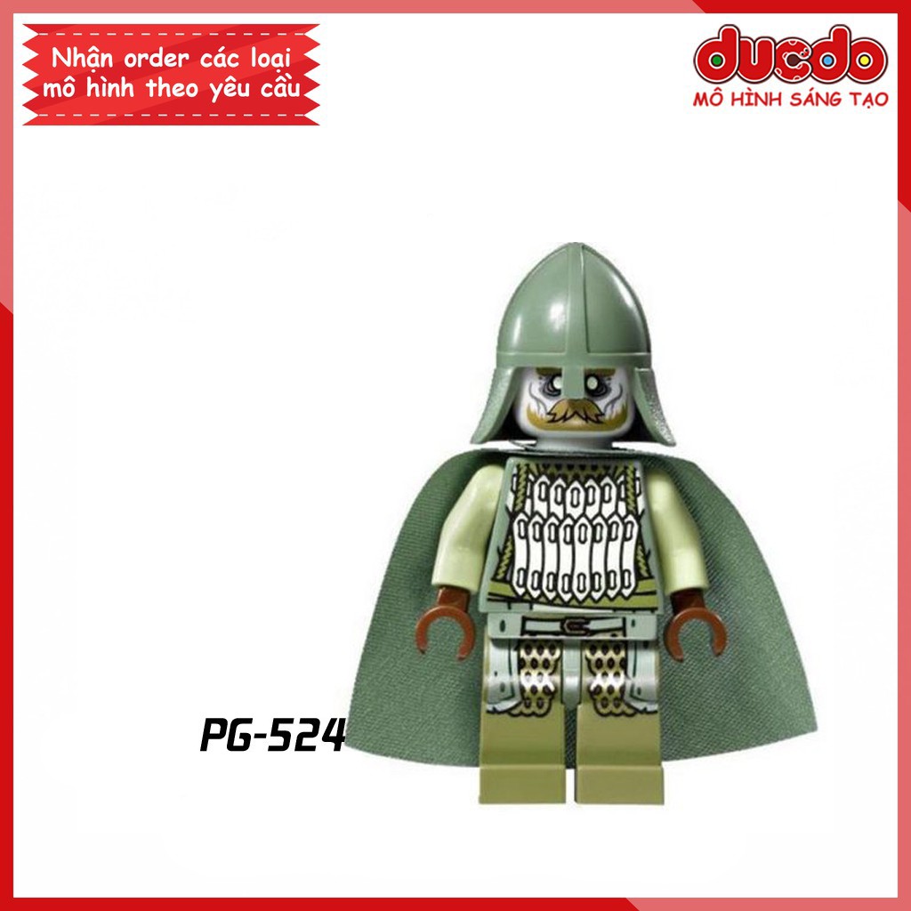Minifigures nhân vật phim Chúa Tể Những Chiếc Nhẫn tuyệt đẹp - Đồ chơi Lắp ghép Xếp hình Mini POGO 8036 Mô hình