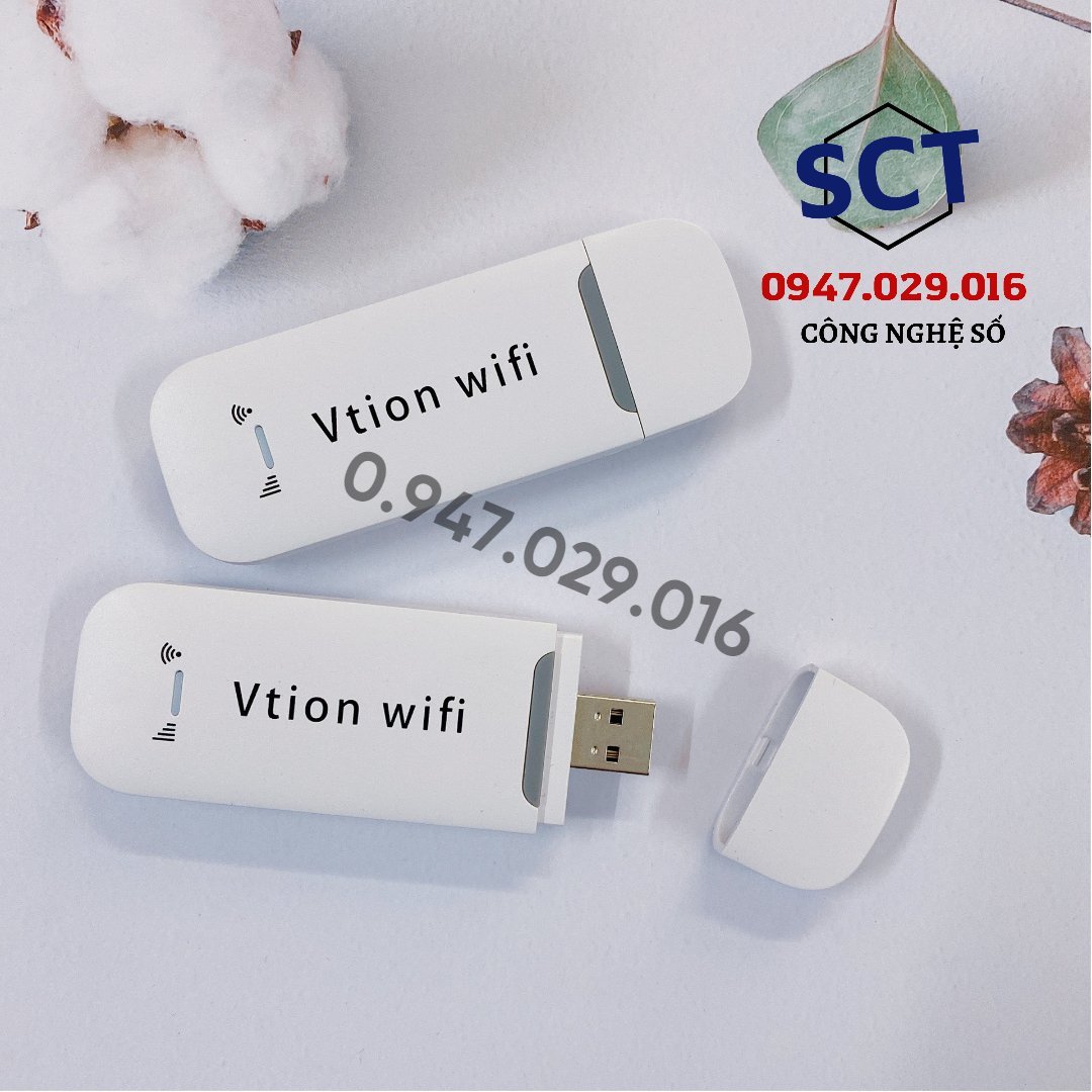 CỤC PHÁT WIFI TỪ SIM 4G - THIẾT BỊ USB PHÁT WIFI SÓNG CỰC KHỎE , Kết Nối Nhiều Thiết Bị Cùng Lúc , Sử DỤng Dễ dàng Mọi Lúc Mọi Nơi . | Vtion