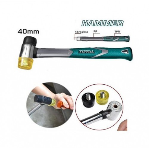 BÚA ĐẦU NHỰA VÀ CAO SU TOTAL THT16P1011