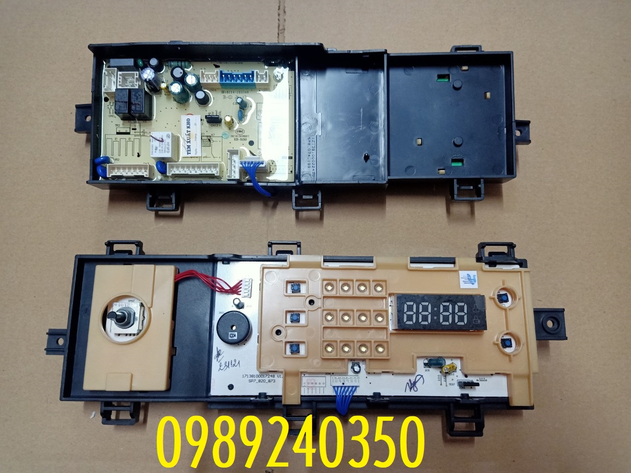 Bo mạch máy giặt toshiba 8,5kg tw - bh85s2v cửa ngang chính hãng