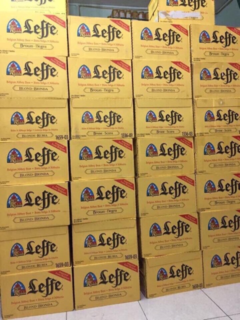 [ LẺ ] Bia leffe nâu Bỉ