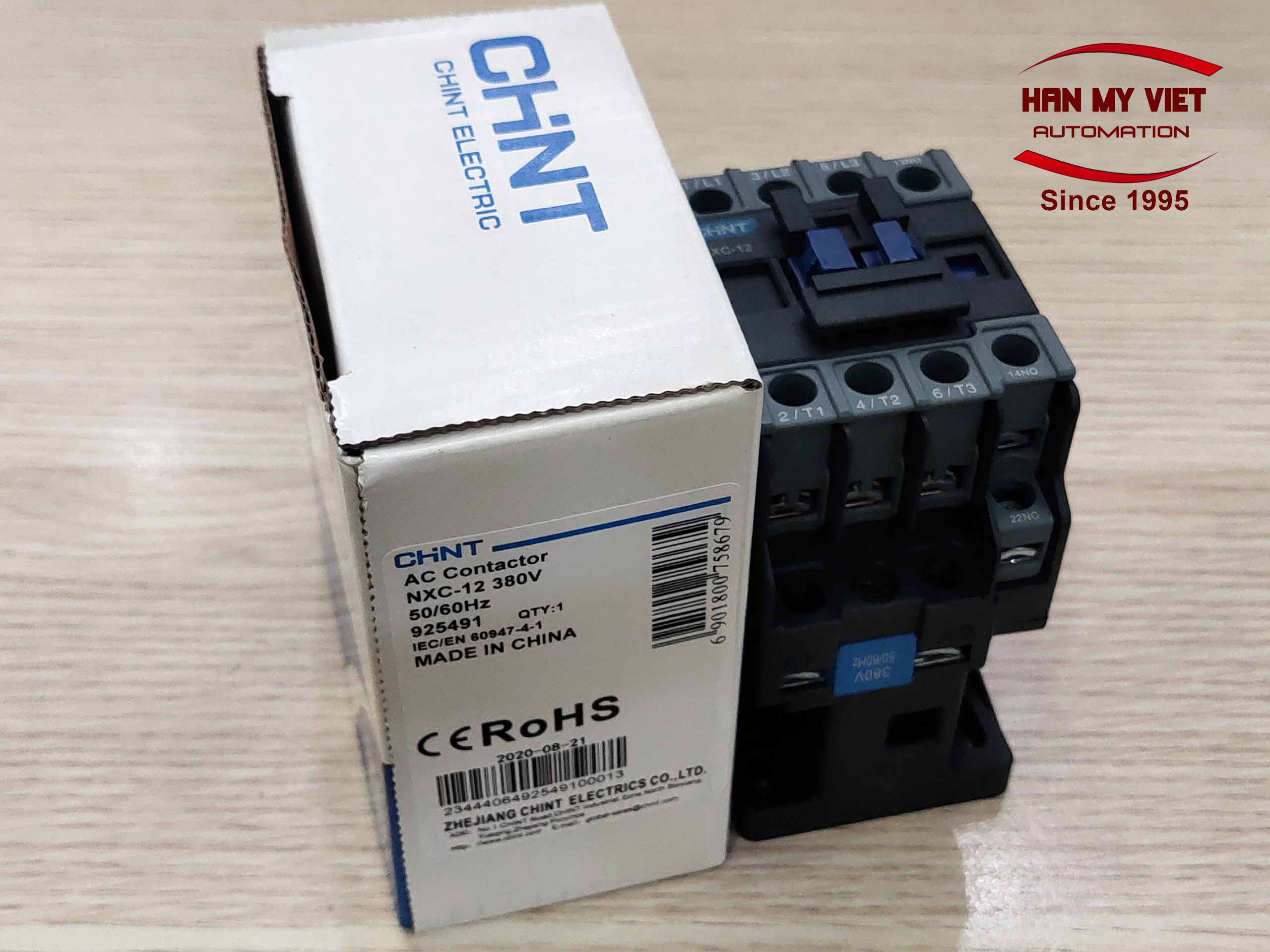 Contactor khởi động từ 12A NXC-12 Chint