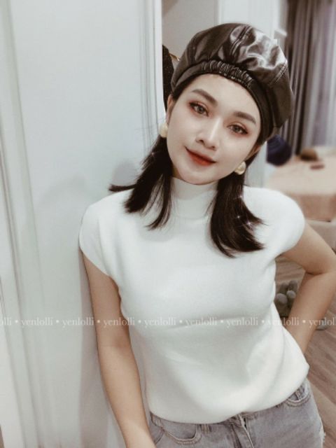 Áo len thỏ tay hến